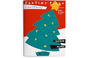 FunTime Piano: Christmas - Level 3A 3B | Holiday Piano Songbook for Kids and Teens | Christmas Sheet Music for Early Intermediate Players | Faber Piano Book with Popular and Traditional Carols