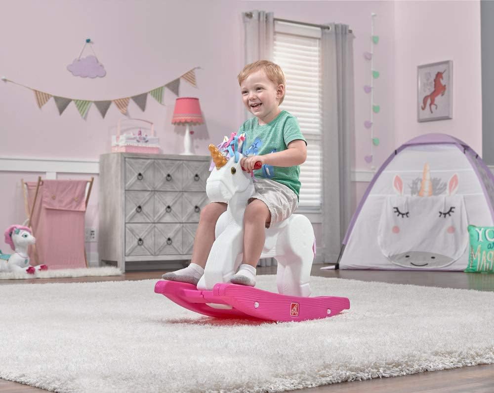 unicorn rocking horse amazon