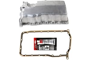 MOCA AUTOPARTS MOCA Oil Pan with Gasket Silicone 2006-1998 for Volkswagen Jetta Beetle Golf 2.0L 1.9L L4 SOHC AEG BGD ALH Engine Code