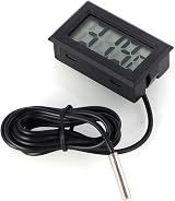 WINGONEER Digital LCD Thermometer with External Probe for Fridge Freezer view 3