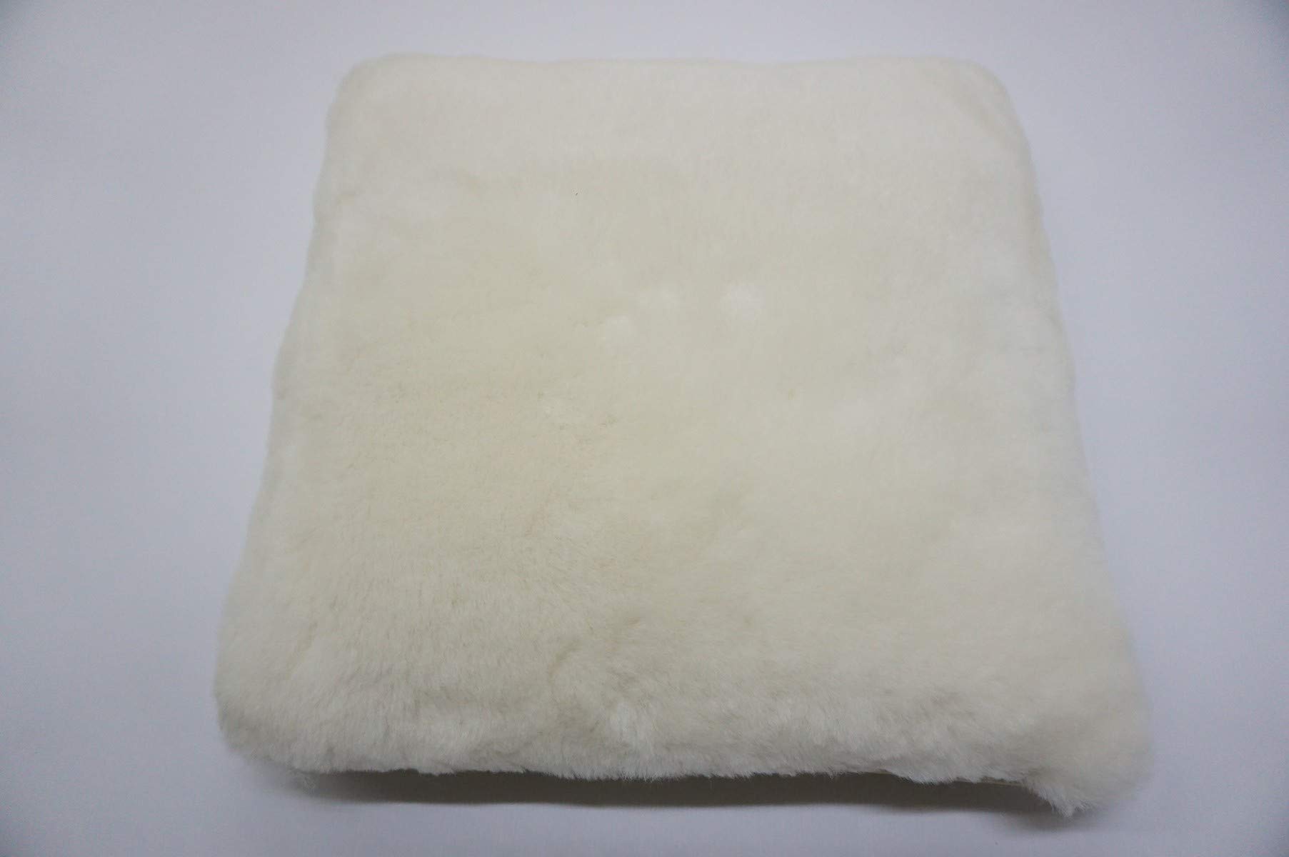 Genuine Sheepskin Office Chair Cushion Seat Pad Quilted Base