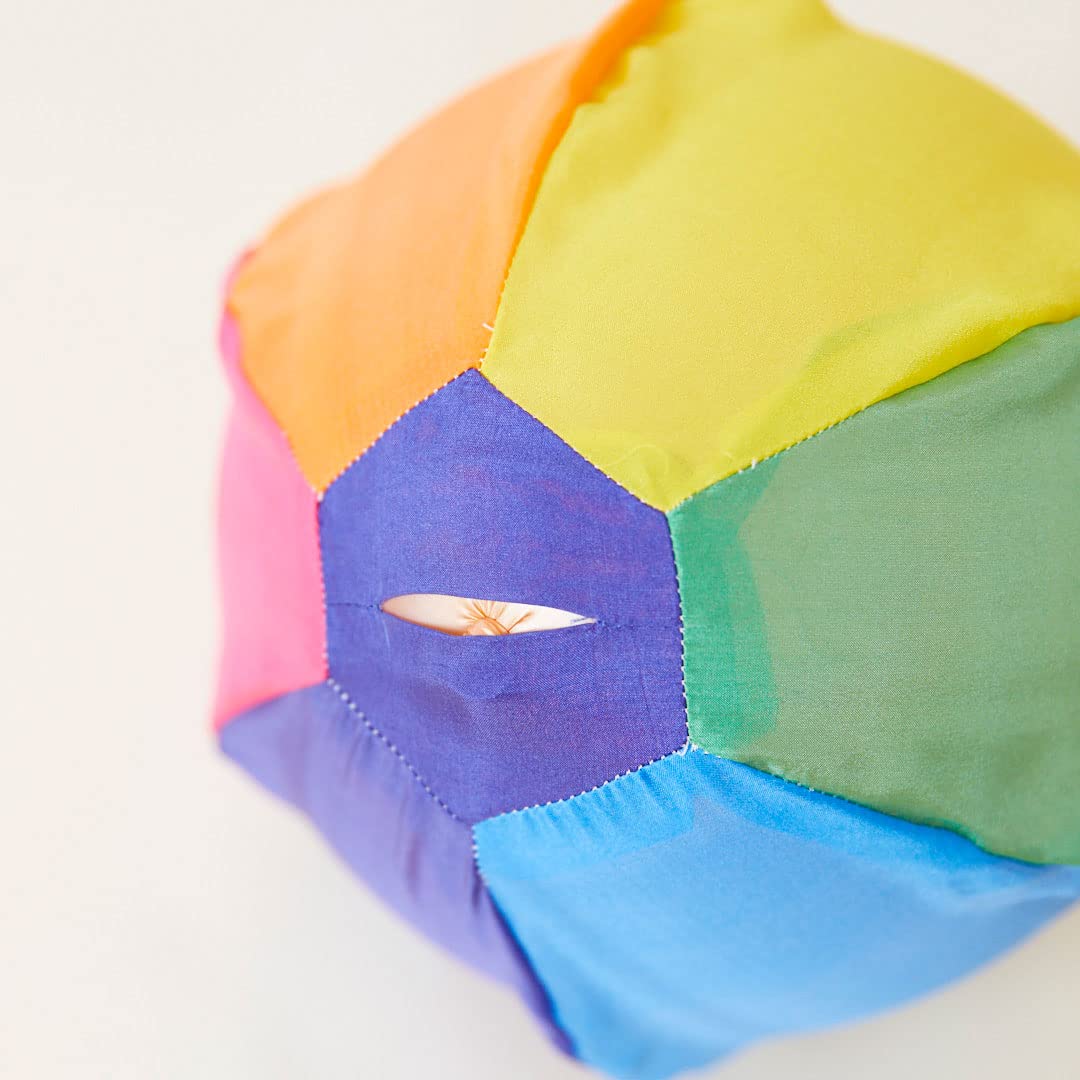 Sarah's Silks Rainbow Balloon Ball | Reusable Safe Balloon Toy for Children