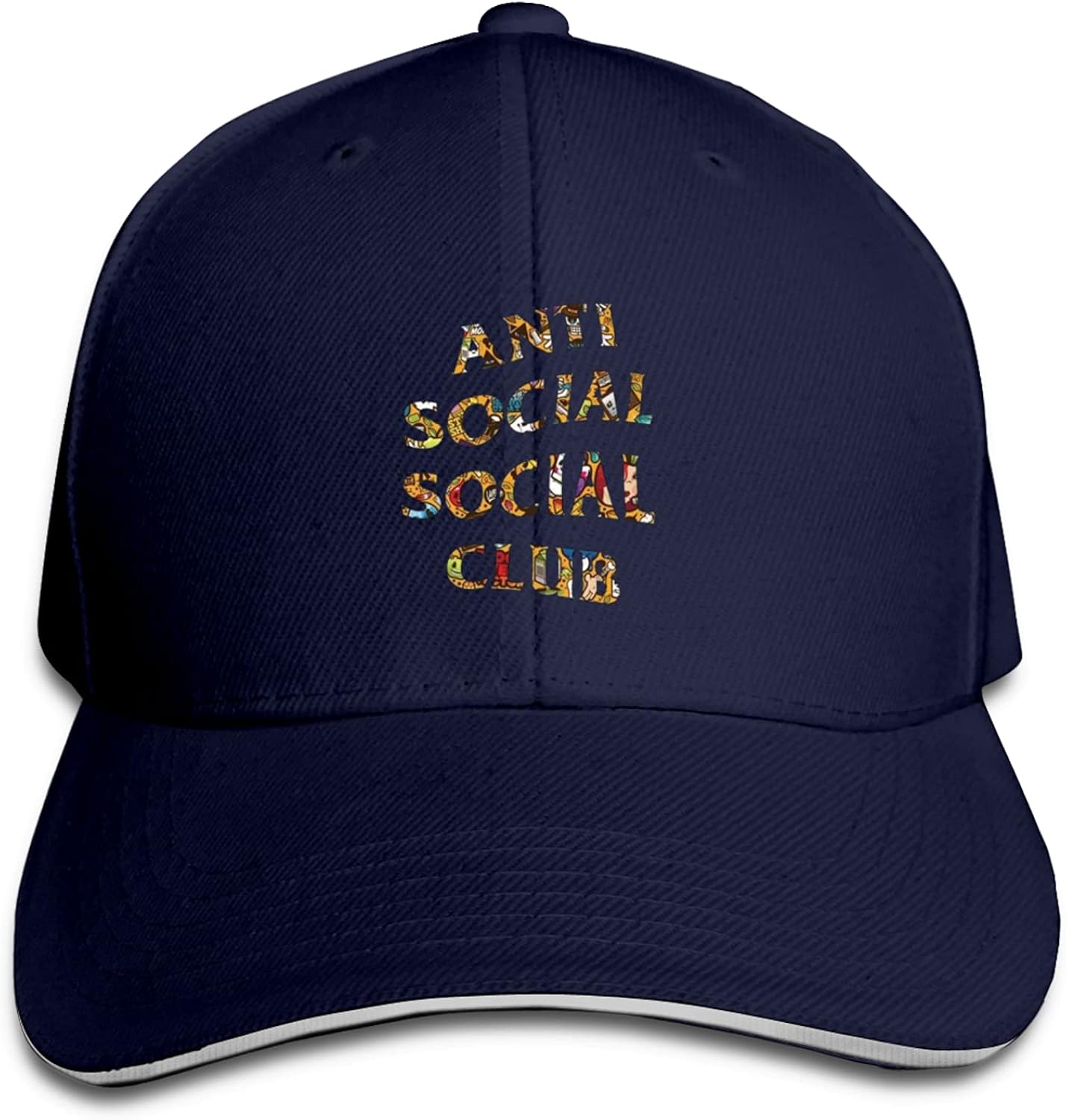 Anti Social Club Hat Vibrant Baseball Cap Baseball Hat Cap Trucker Hat