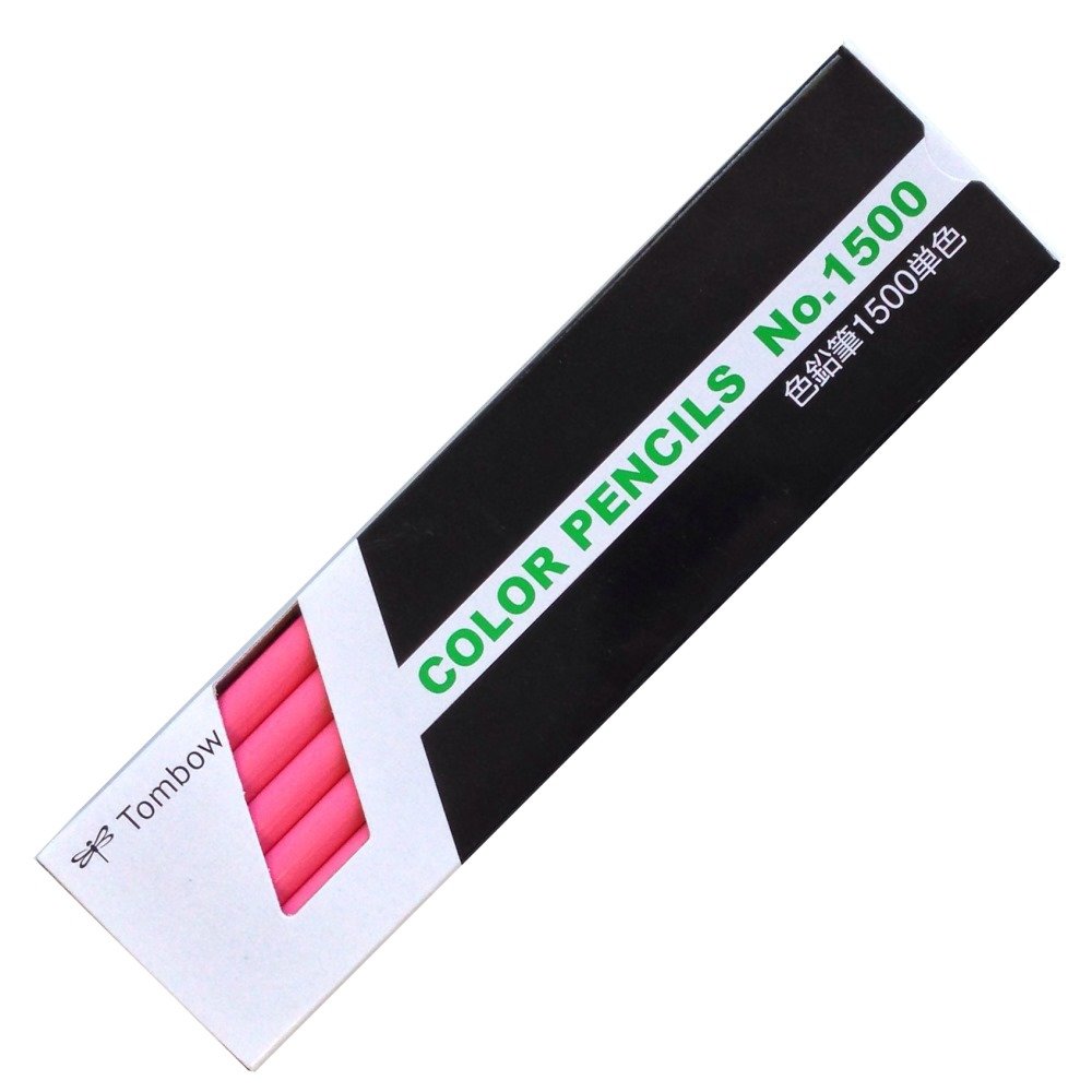 Tombow Colored Pencil 1500, Monochromatic Pink (Japan Import)