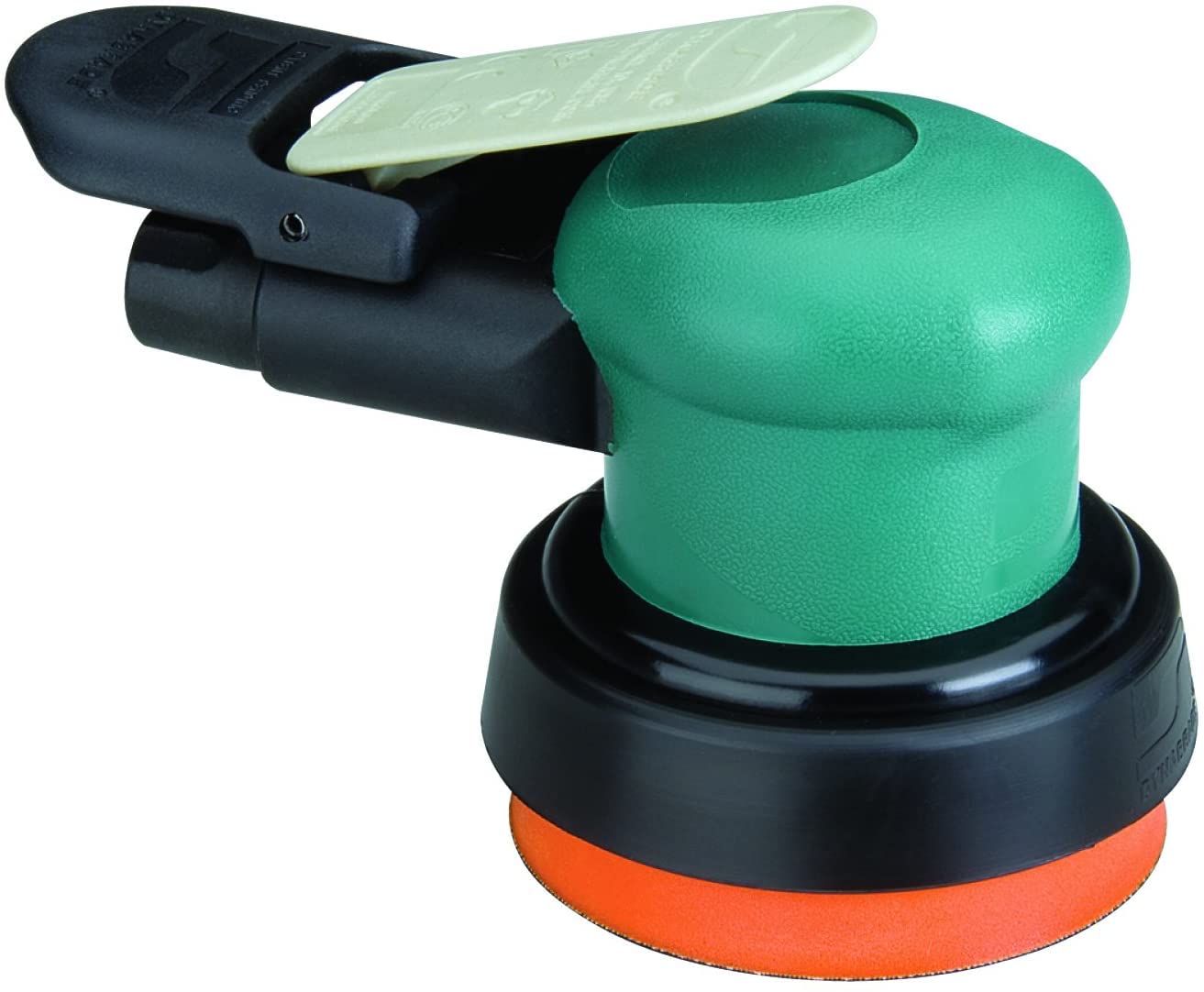 Dynabrade (59015) Lijadora orbital aleatoria Dynorbital-Spirit de 3,5 (89 mm) de diámetro, sin vacío | Órbita proporcional de 3/16 (5 mm) de diámetro | Motor neumático de 12000 RPM.