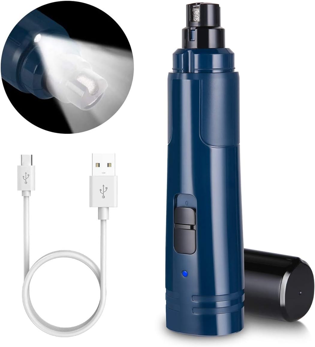 dog nail grinder with light