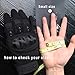Reebow Gear Military Hard Knuckle Tactical Gloves Full Finger for Army Gear Outdoor Sport Work Shooting Paintball Hunting Riding Motorcycle Black S