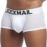 JOCKMAIL Mesh Low Waist Men Underwear Boxers Men Panties Male Underpants Men boxer short
