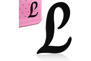 CTOHN Letter Charms for Bogg Bag, Decorative Alphabet Lettering Insert Accessories for Tote Handbag Beach Bag