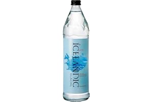 Icelandic Glacial Still (Non-Sparkling) Natural Spring Mineral Water, 25 fl oz (12 Glass Bottles)