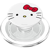 Hello Kitty Open Face PopSockets Stand for Smartphones and Tablets PopSockets PopGrip for MagSafe