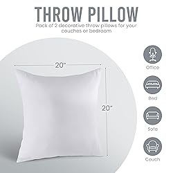 Utopia Bedding Throw Pillows Insert