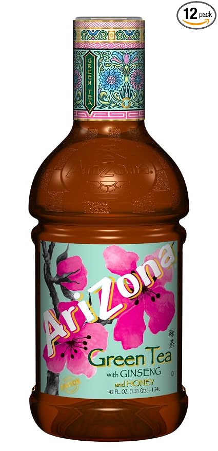 Arizona Green tea pet bottle 42oz 12ct (613008718404)