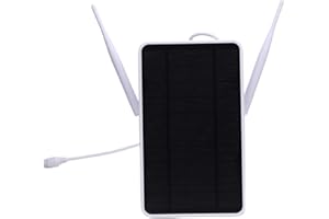 TOPINCN Solar Modem Router WiFi Repeater, Outdoor Solar Power with Industrial 4G Module Design for Camping RVs and Outdoor Ar