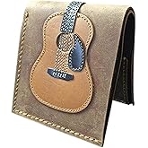Axe Heaven Dreadnought Acoustic Guitar Wallet - Handmade - Genuine Leather