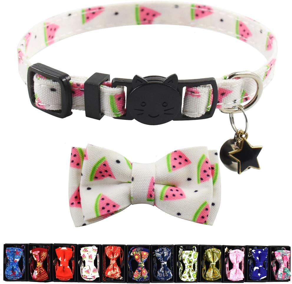 watermelon cat collar