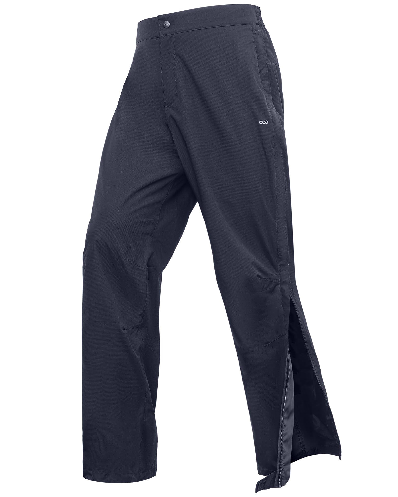 33,000ft Men's Rain Pants Full Zip Waterproof Pants