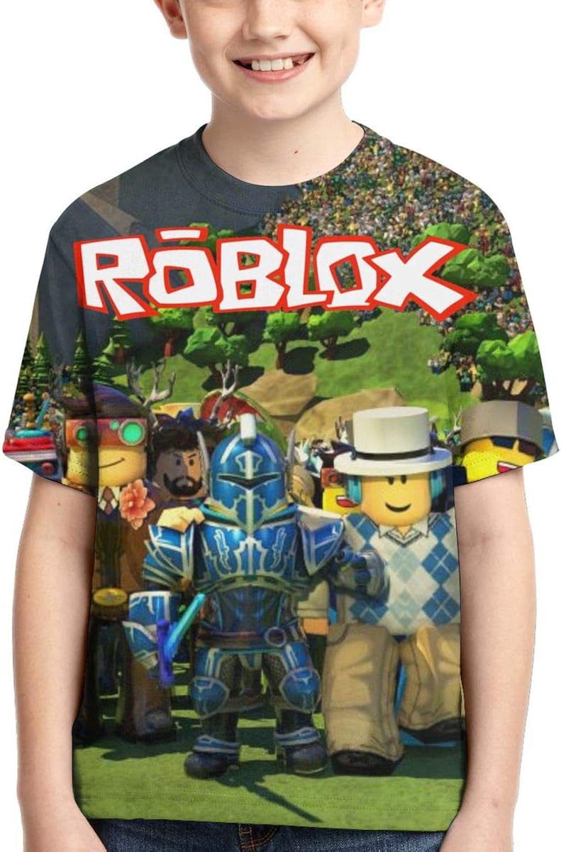 Roblox Shirts Boys TShirts, Teens Novelty Tops Fashion