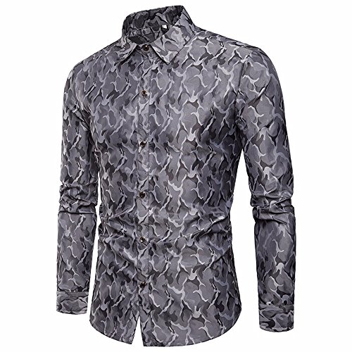 Camicia-da-Uomo-a-Maniche-Lunghe-in-Seta-con-Design-Mimetico-Sasstaids-Camicia-Uomo-Slim-Fit-Stripe-Manica-Lunga-Pulsante-Casual-Formale-Camicie-Camicetta-Superiore-Miscela-di-Cotone