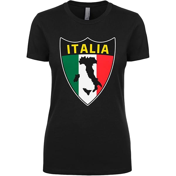 Amazon.com: Women's Italian Italy Italia Shield Flag