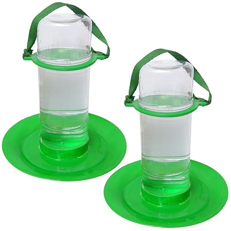 Birdhousebuilder Bird Water Feeder Bird Water Feeder Hanging Set