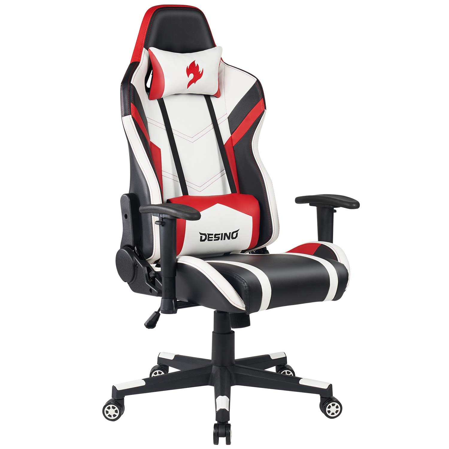 DESINO Gaming Chair Racing Style Ergonomic Swivel Rolling Computer