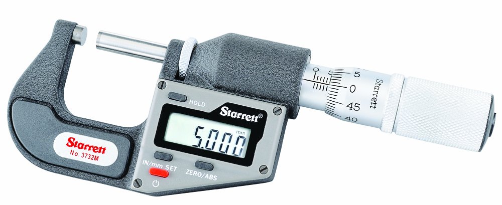 Starrett 3732MEXFL-25 Electronic Micrometer