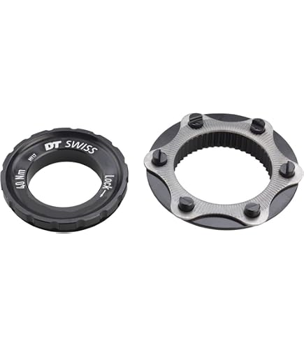 American Classic CenterLock To 6-Bolt Adapter – Black – Brake Rotor Hub Adapter