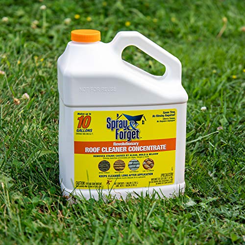 Spray & Revolutionary Roof Cleaner Concentrate Exterior Mold