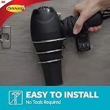 Command Bath Hair Dryer Holder Satin Nickel with Water Resistant Strips view 5