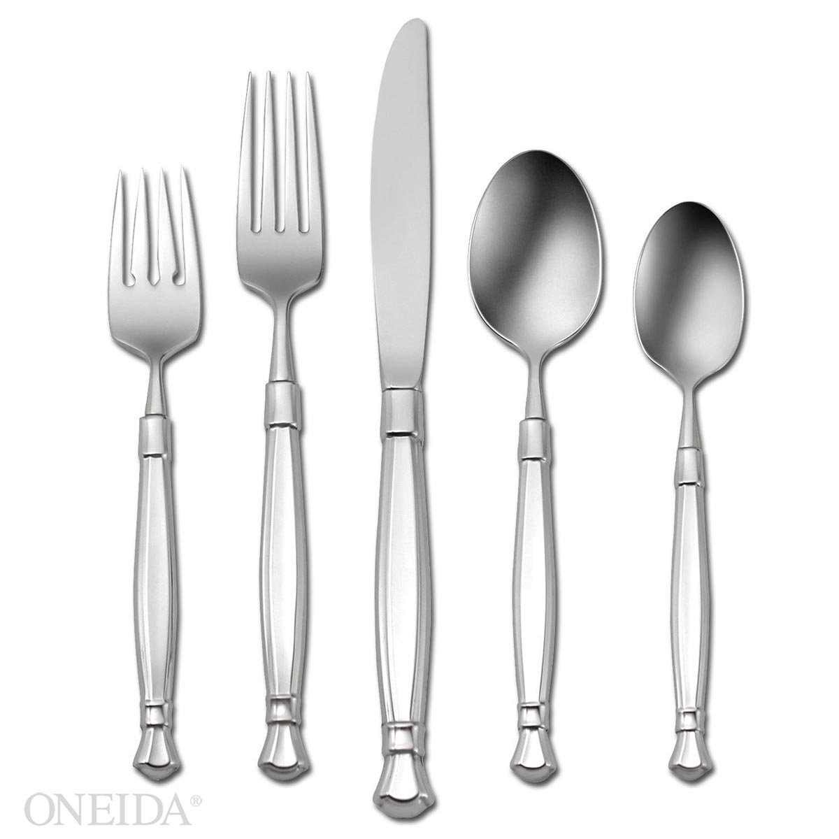 Oneida Act I 5Piece Place Setting, Service for 1 LAVORIST
