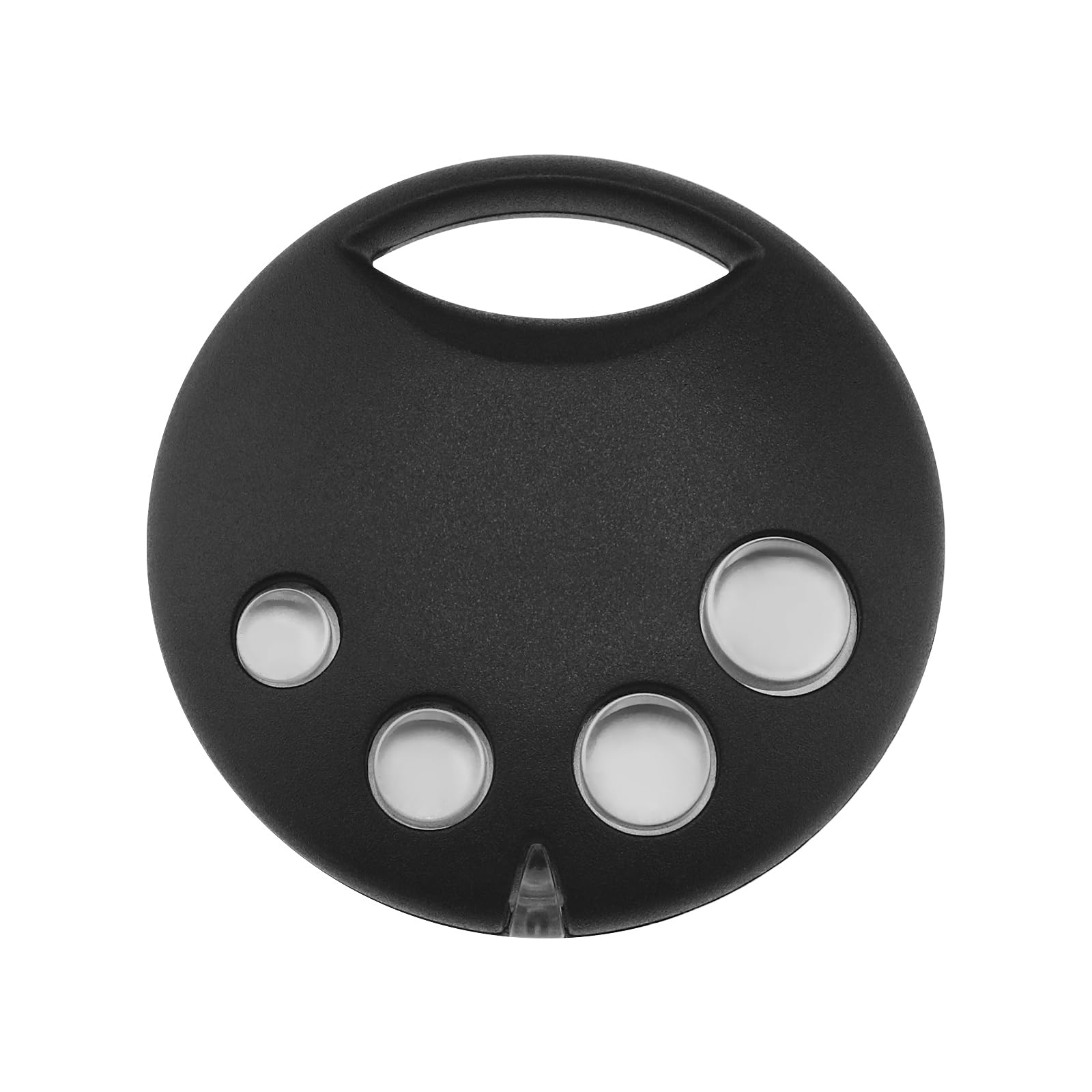 The Lord of the Tools Remote Control Compatible with Nice Smilo SM4 4 Buttons 433.92 MHz Rolling Code Remote Control Gate Opener 4.75x4.75cm Garage Door Opener Black