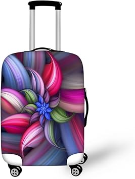 floral print suitcases