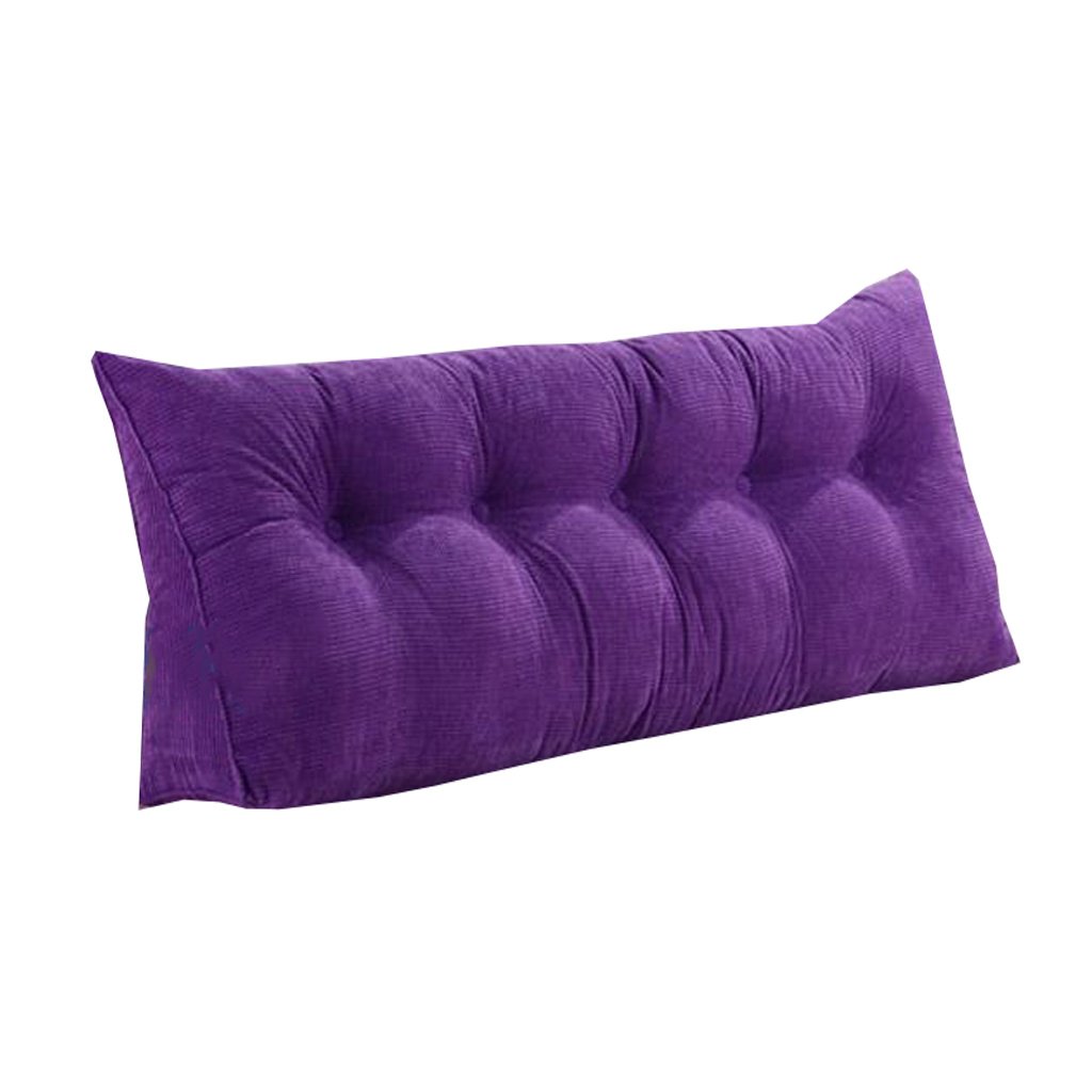 Size 200 * 20 * 50CM Double Bedside Triangle Cushion/Pillow Sofa