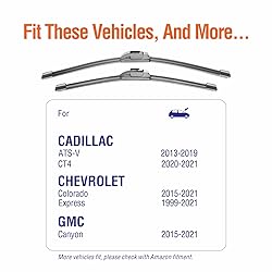 WOWIPER OE Quality Windshield Wiper Blades - 22 and