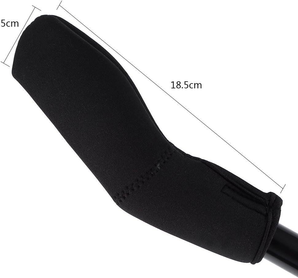 Garosa 1 Pair Baby Stroller Armrest Black Cover Universal Elastic Handle Dust-Proof Protector Sleeve for Pushchair Pram - Image 4