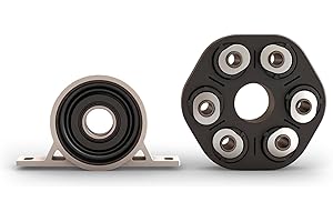 Riyhch 26117542238&1018050 Center Support Bearing and Driveshaft Flex Disc Joint, For BMW X3 E83 Seires 2004-2010#OE 26117572664 26111229754 26265 261275 21855