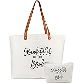 Lamyba New Mom Gifts, Mama Bag Tote with Makeup Bag, Cool Gifts for Mom to be/Expecting Mom/Pregnant Women