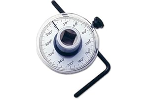 Alltooetools 1/2 Inch Torque Wrench Angle Gauge Tool SF0136