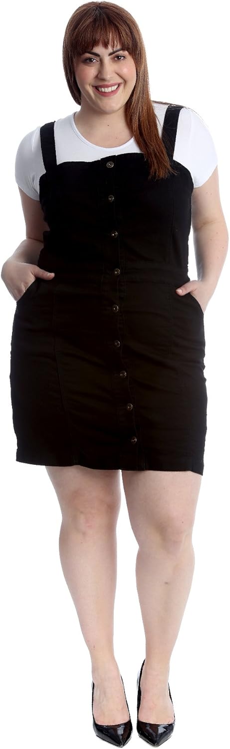 dungaree dress size 16