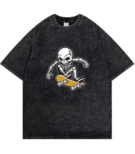 Amazon.com: Vintage 90s Letter Graphic Tees Y2k Men Oversized T