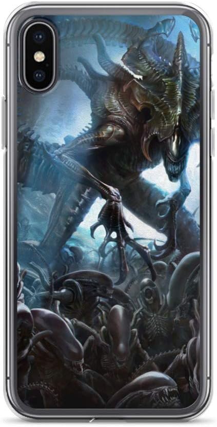 Amazon Iphoneケース 傷防止 モーションピクチャー 透明ケース カバー エイリアン 女王 映画を購入するリンク使用 ビデオフィルム クリスタルクリア Iphone X Xs ケース カバー 通販