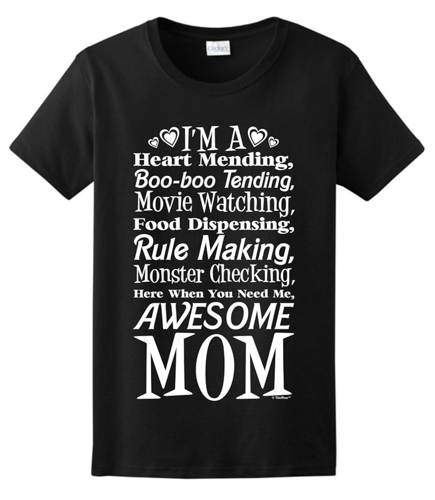 I M An Awesome Mom Poem Cute Mom Gift T Shirt 1450 Kitilan