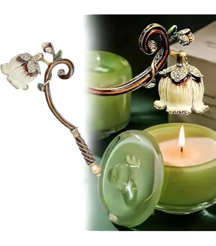 ARSUK Éteignoir Bougie Ensemble Des, Accessoires D’Entretien De Bougie