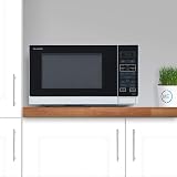 Sharp 25L Solo Microwave 900W Silver - Touch Control, Child Lock view 2