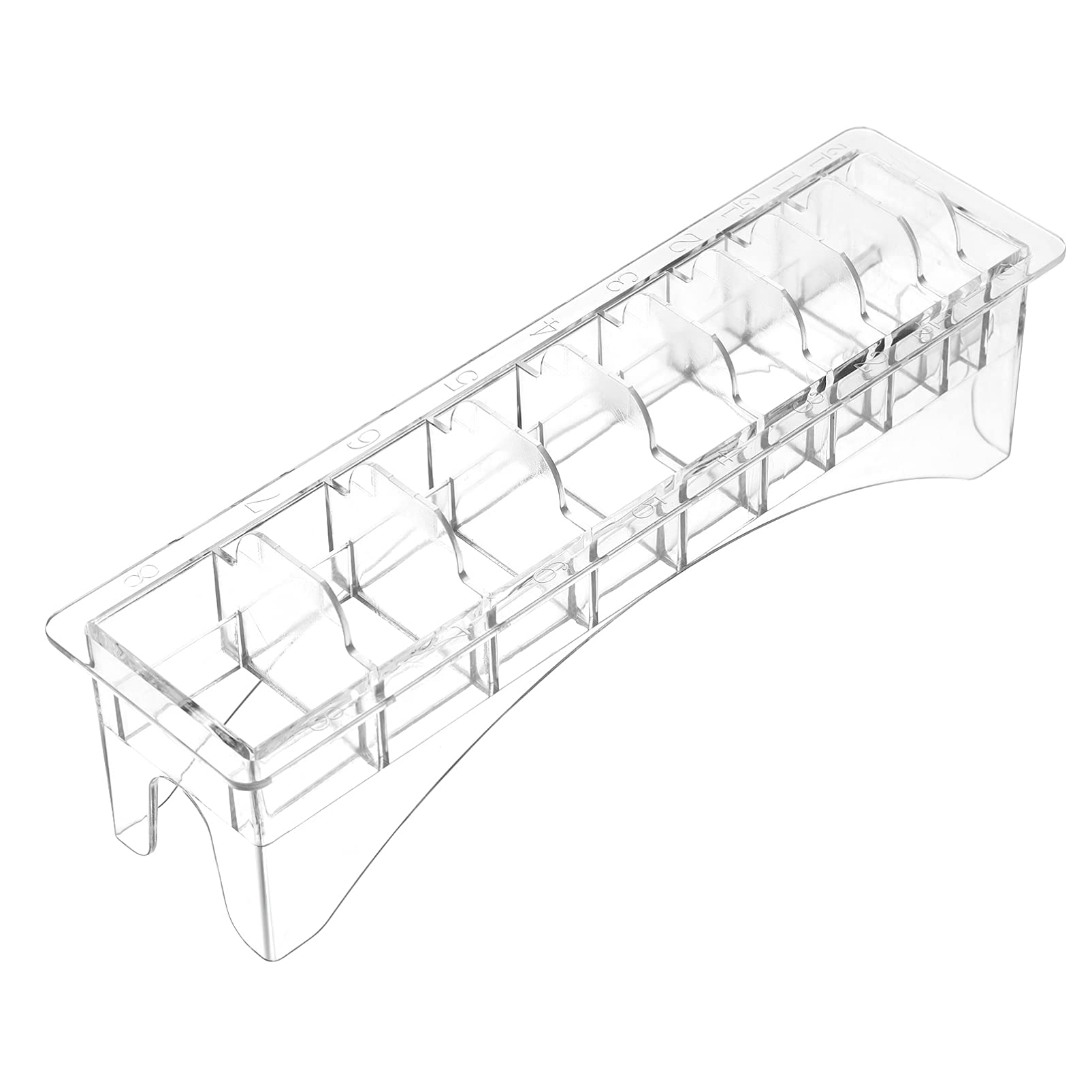 Guide Comb Storang Box, Clipper Guard Holder Organizer Hair Clipper Storage Box Hair Tools and Styling Supplies Organizer Barber Cases for Clippers and Supplies (Place 10pcs Comb)