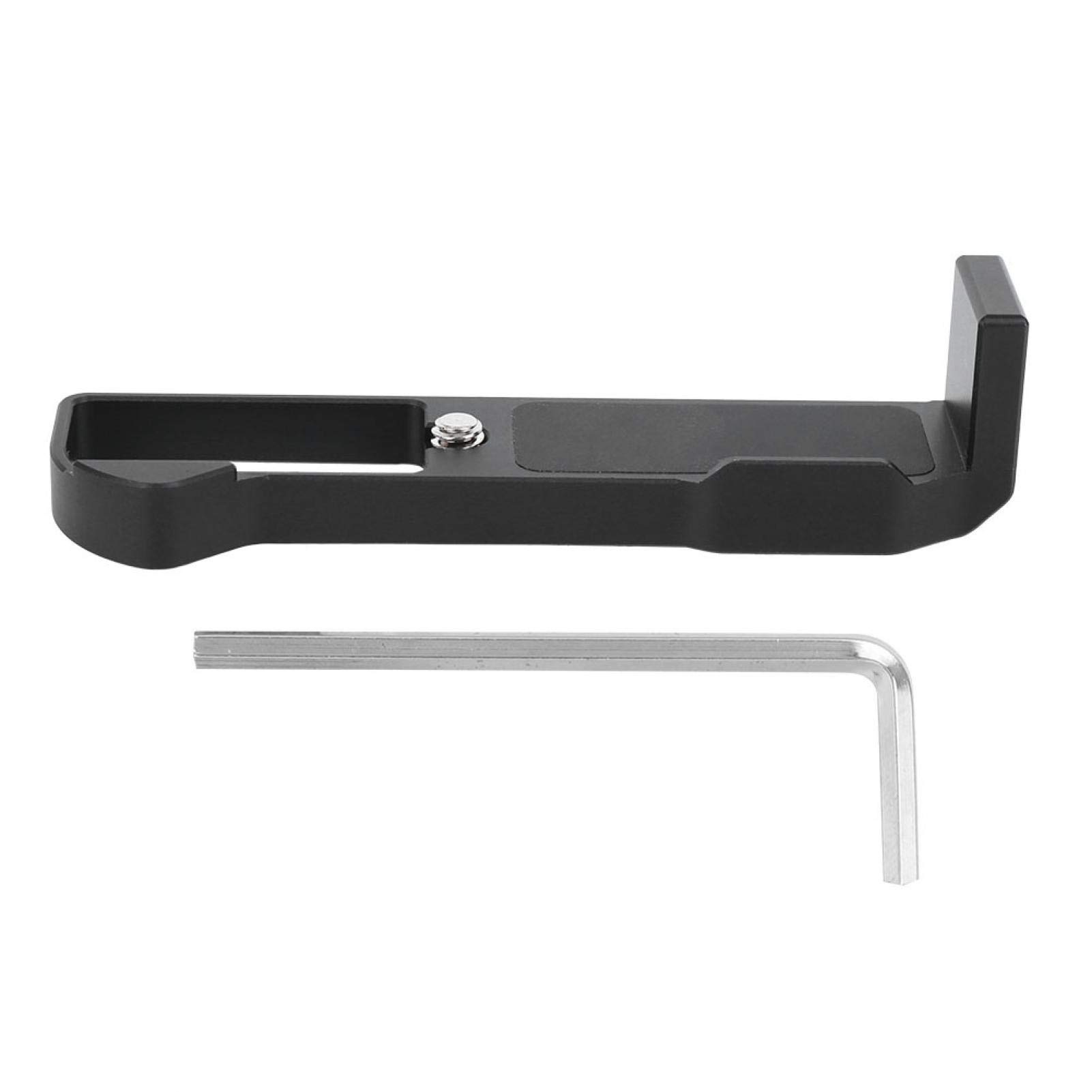 Camera L Bracket Camera Quick Release Plate L Bracket, L Shape Extension Plate Microphone Adapter Vlog Photography Bracket with 1/4 Inch Screw for Canon G7x Markiii Mirrorless Camera