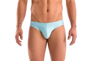 Gary Majdell Sport Mens Solid Contour Pouch Bikini Swimsuit