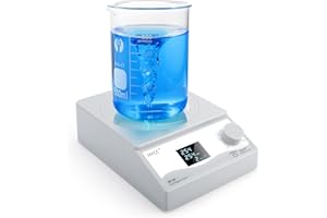 HYCC Digital Magnetic Stirrer Laboratory Stir Plate Plate with Timing Function (LCD Display Stirring Type)