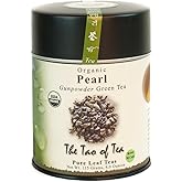 The Tao of Tea, Pearl Green Tea, Loose Leaf, 4.0 Ounce Tin